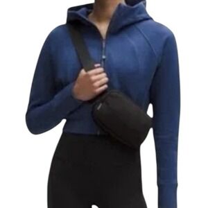 New Lululemon Everywhere Belt Bag Knit Mesh Black 1L Crossbody Waist Fanny Pack